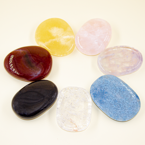 juego piedras 7 chakras