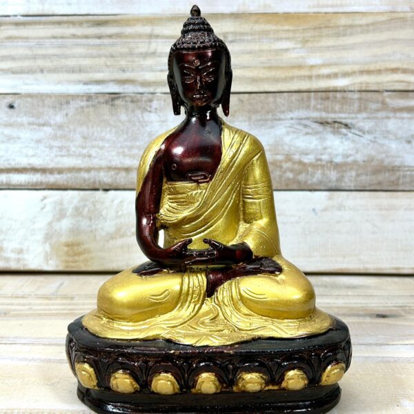 figura de buda en latón