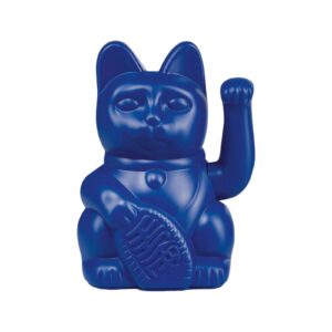 gato de la fortuna azul